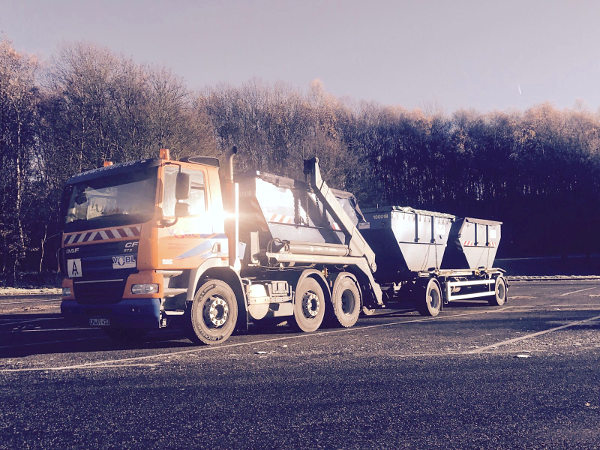 LKW Abfallentsorgung